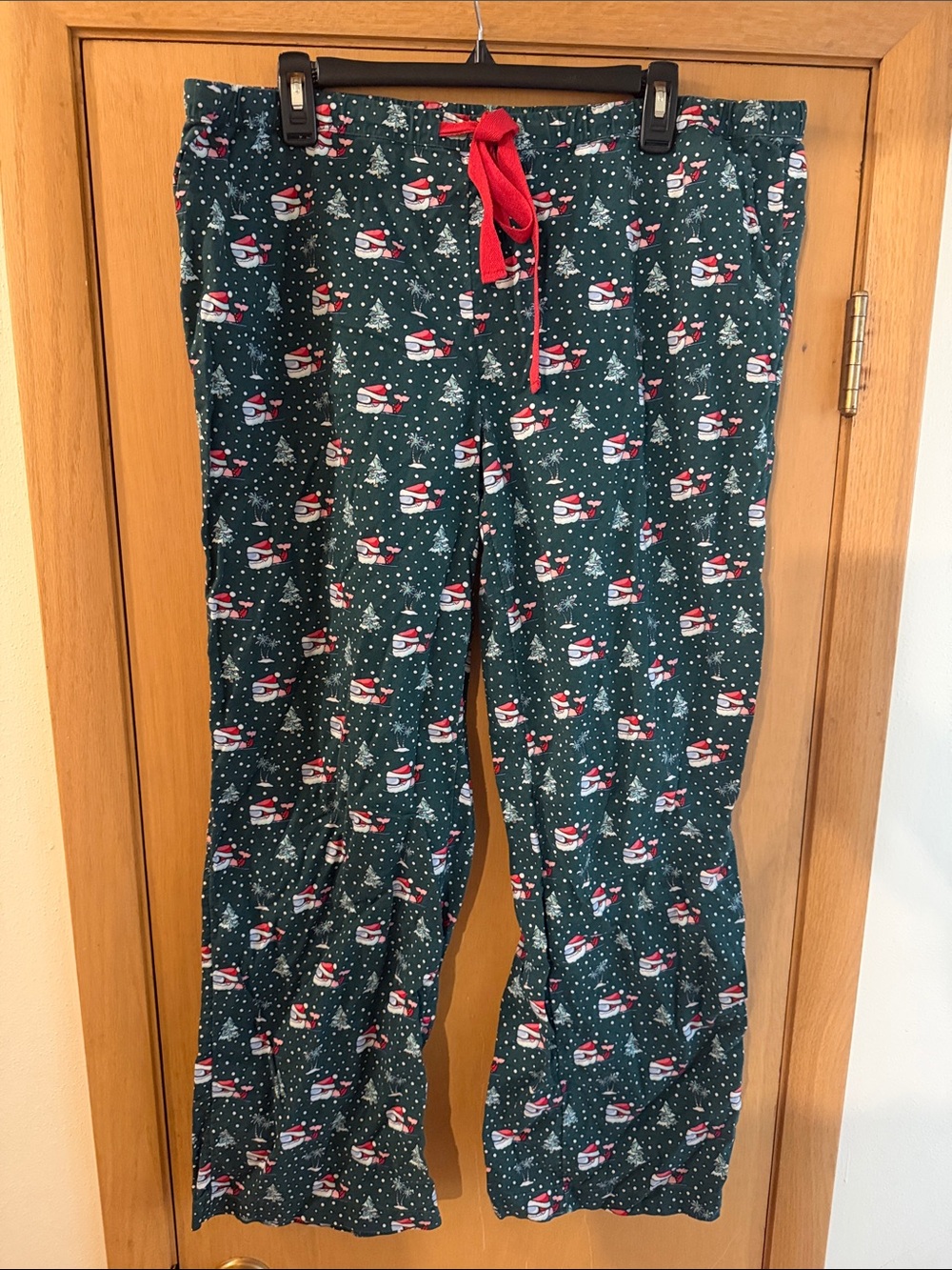 Vineyard Vines Women’s Skis and Trees Skiing Print Pajama Lounge Pants Large